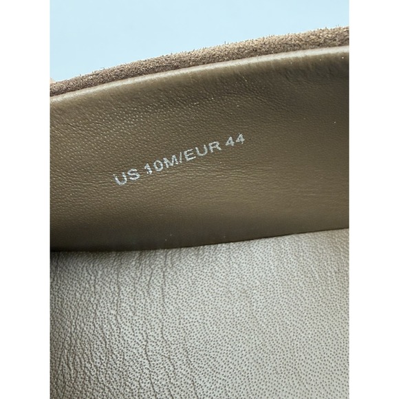 Vince Emmitt Suede Espadrille Loafers Hickory Brown Mens 10 Slip On Shoes - Picture 7 of 9